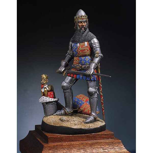 Figurine - Kit a peindre Edward, le Prince noir en 1330-1376 - SM-F01