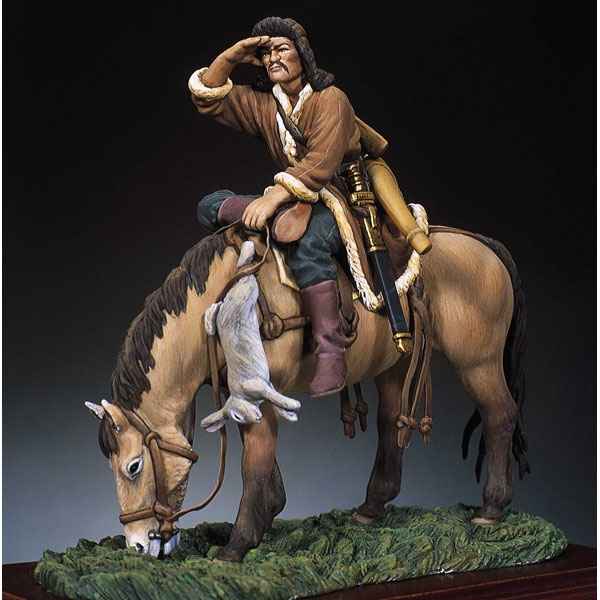 Figurine - Kit à peindre Archer hun à cheval en 450 - SM-F34