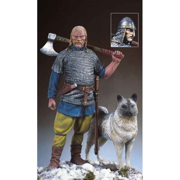 Figurine - Kit a peindre Chef viking - SM-F43