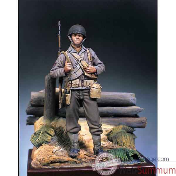 Figurine - Kit a peindre Sergent armee E.-U. en 1942 - S5-F27