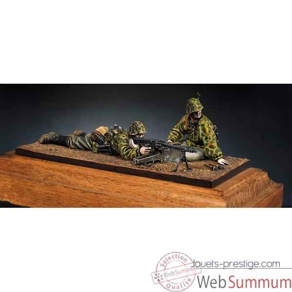 Figurine - Kit a peindre Mitrailleurs MG-42  Waffen-SS - S5-S3