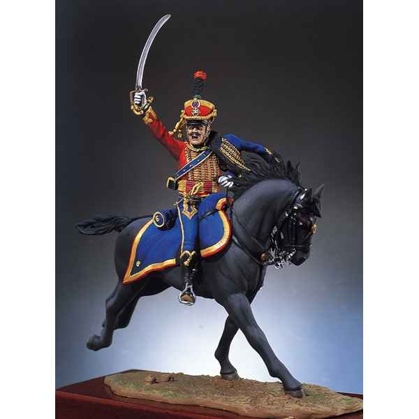 Figurine - Kit a peindre Lieutenant des hussards - S7-F15