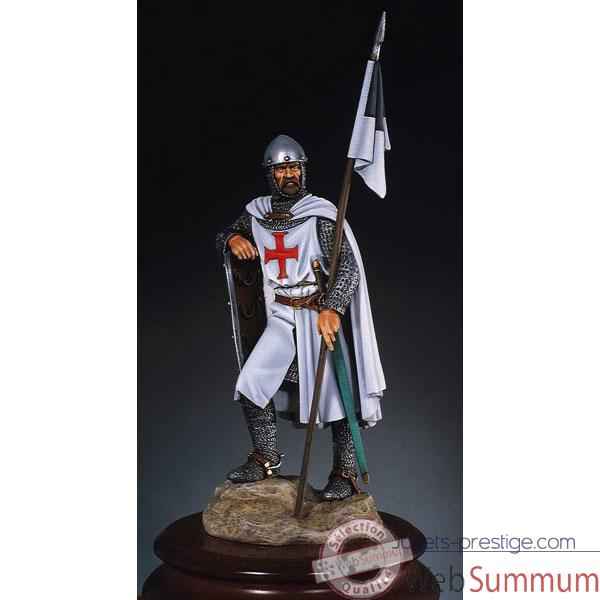 Figurine - Kit a peindre Chevalier de l'ordre des Templiers en 1150 - S8-F1