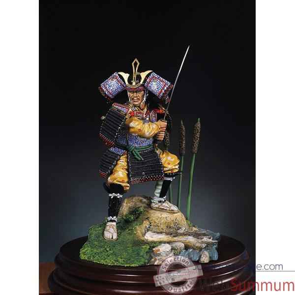 Figurine - Kit a peindre Guerrier samourai en 1300 - S8-F22