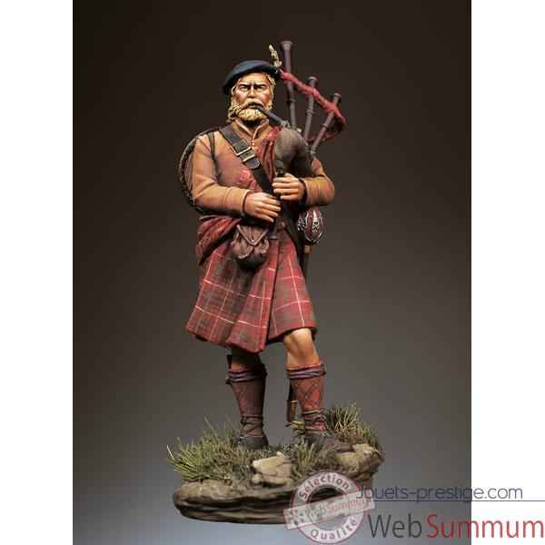 Figurine - Kit à peindre Joueur de cornemuse écossais en 1690 - SG-F082