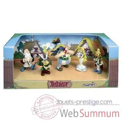 Figurine Plastoy Coffret Asterix n°4 - 5 figurines - 60852