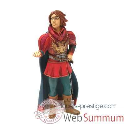 Figurine le prince charmant habit rouge-61366