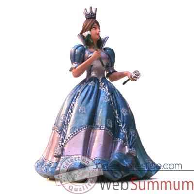 Figurine la princesse aux roses robe bleue -61363
