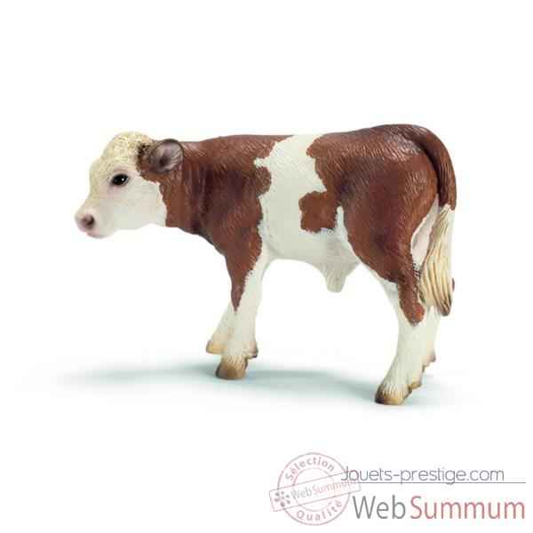 Figurine Veau Simmental fran�ais Schleich -13642