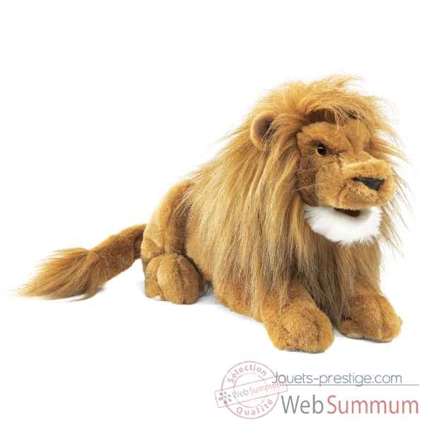 Marionnette peluche lion folkmanis 2889 -1