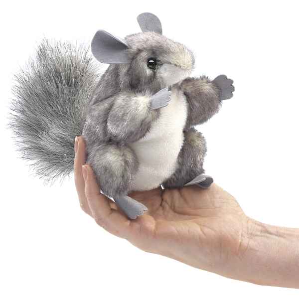 Marionnette a doigt chinchilla Folkmanis -2759