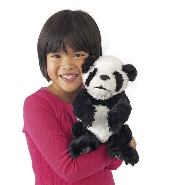 Marionnette ventriloque bebe panda Folkmanis -3061