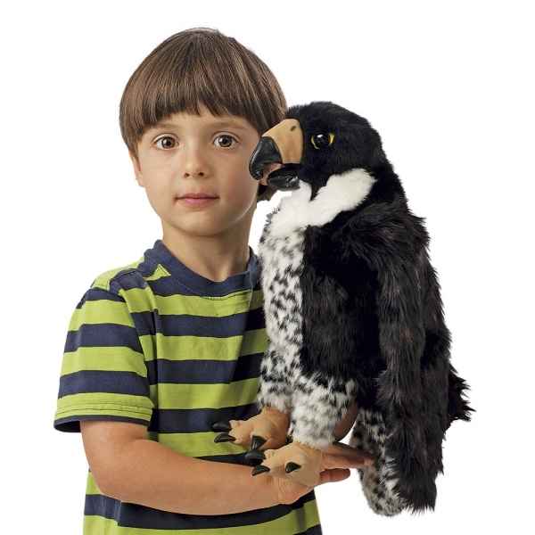 Marionnette ventriloque faucon pelerin Folkmanis -3055