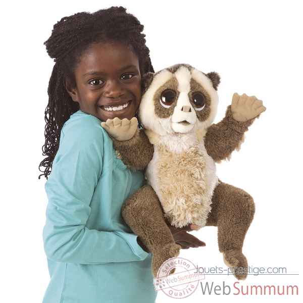 Marionnette ventriloque loris lent Folkmanis -3072 -1
