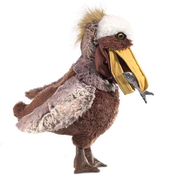 Marionnette ventriloque pelican Folkmanis -3062