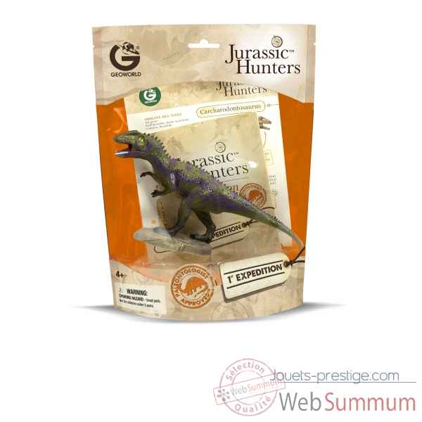 Gw jurassic hunters - carcharadontosaurus Geoworld -CL342K