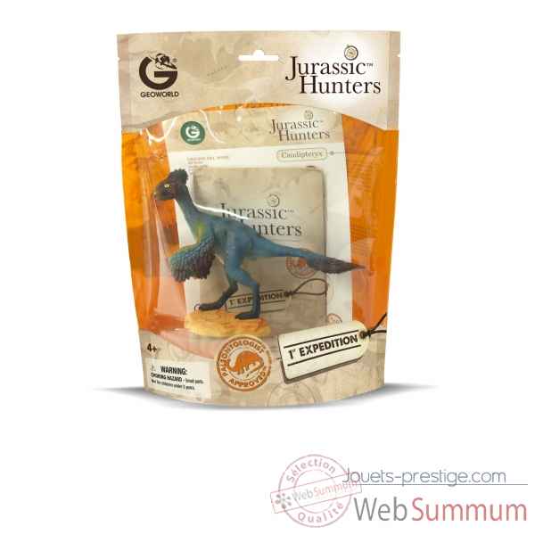 Gw jurassic hunters - caudipteryx Geoworld -CL341K