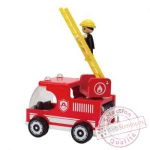Camion de pompiers Hape -E3008