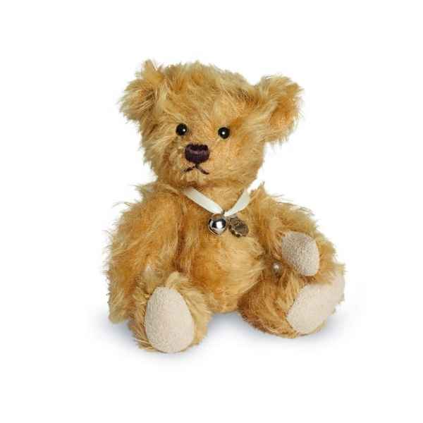 Ours en peluche de collection teddy bebe dore 10 cm hermann -16000 7