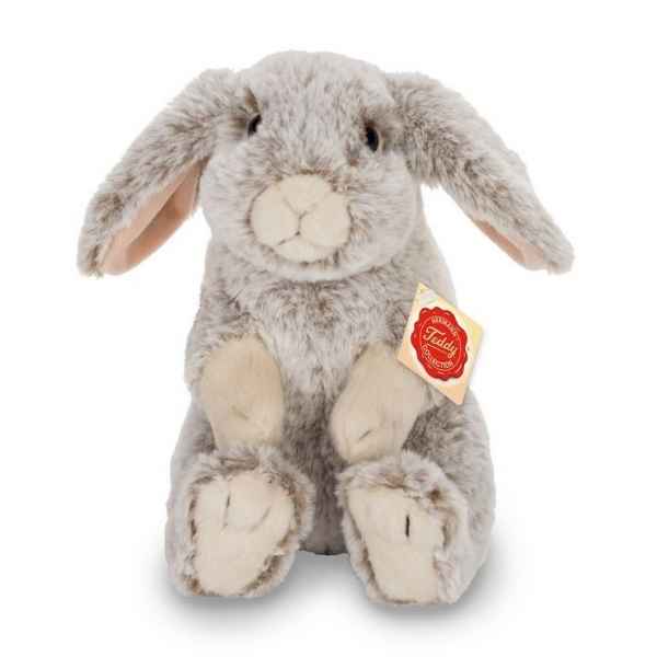 Peluche bunny assis beige 20 cm hermann teddy -93794 4