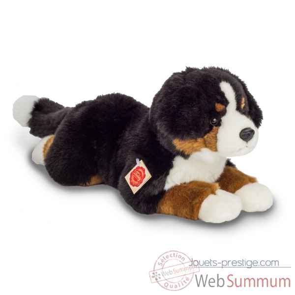Peluche chien bouvier bernois couche 40 cm hermann teddy -91940 7