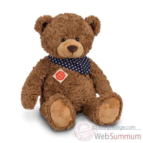 Peluche Ours teddy brun 48 cm hermann teddy collection -91363 4