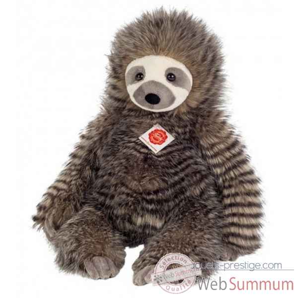Peluche paresseux gris chine 46 cm hermann teddy collection -92333 6