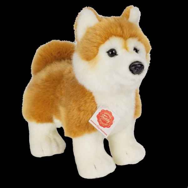 Peluche chiot Shiba inu debout 23 cm hermann teddy collection -91945 2