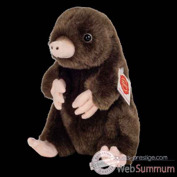 Peluche Taupe assis 19 cm hermann teddy collection -92653 5