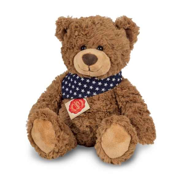 Peluche teddy nounours brun 38 cm hermann teddy -91366 5