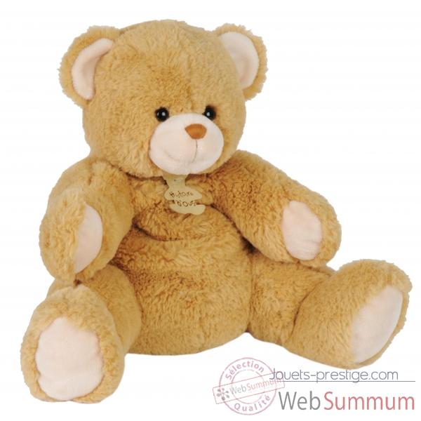 Peluche Ours laine beige (GM) Histoire d'Ours 1919