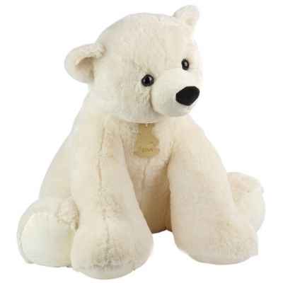 Peluche Ours polaire assis (GM) Histoire d\'Ours 1435
