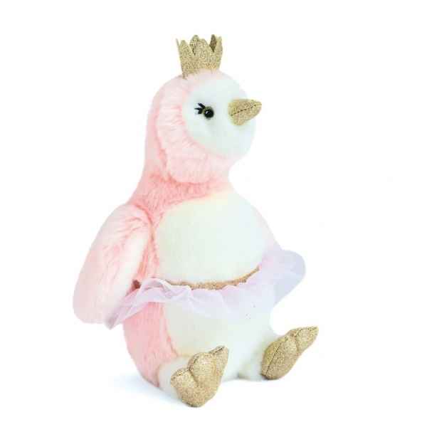 Peluche pingouin Pigloo rose 30 cm histoire d\'ours -2860