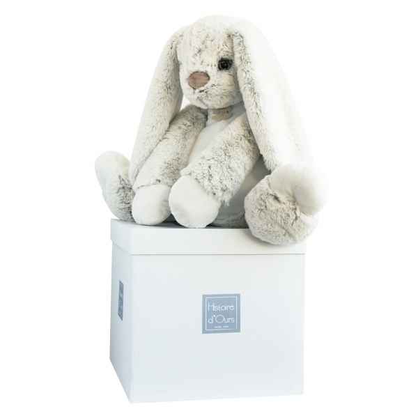 Peluche softy - lapin perle gm histoire d\'ours -2729