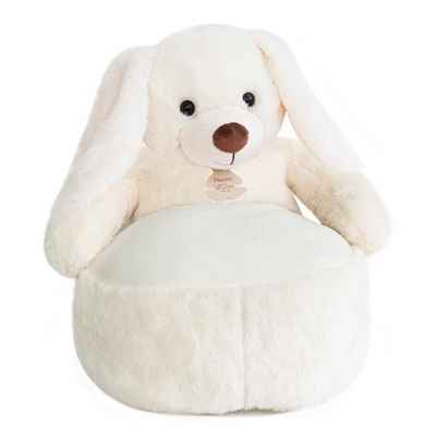 Pouf lapin blanc histoire d\'ours -2674