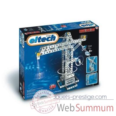 Jouet de Construction Chariot �l�vateur Moulin � vent Eitech -100005