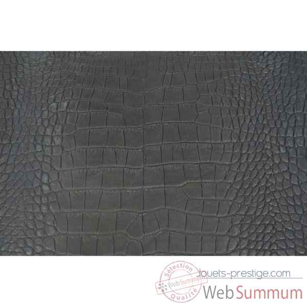 Backgammon alain cuir facon alligator competition petrole -B672-p -3