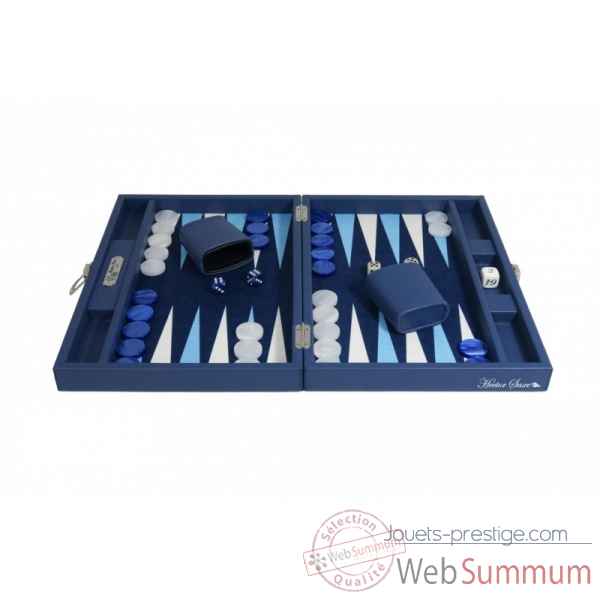 Backgammon basile toile buffle medium nuit -B20L-nu -4