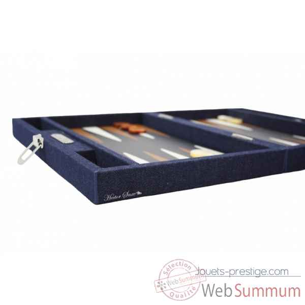 Backgammon daniel toile jeans medium bleu -B30LC -9
