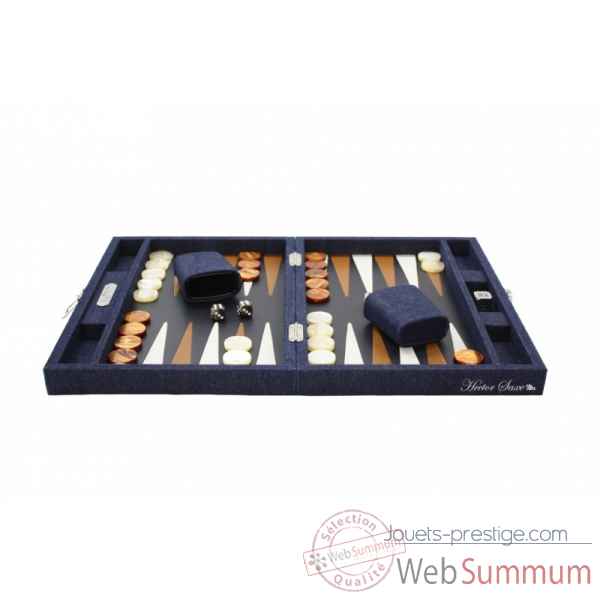 Backgammon daniel toile jeans medium bleu -B30LC -2