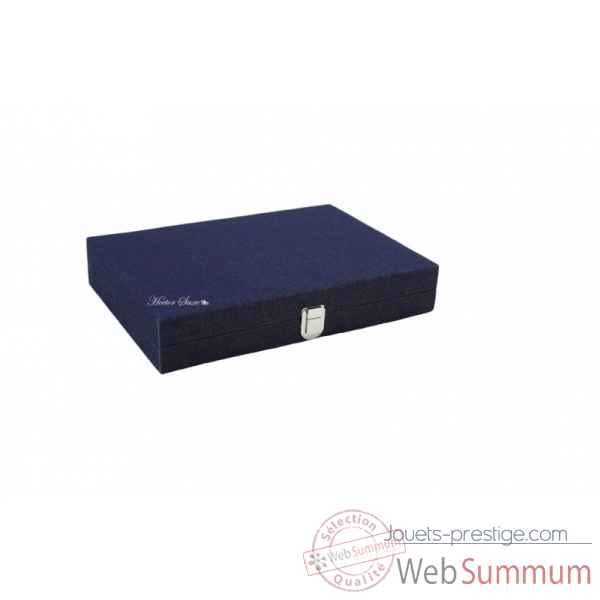 Backgammon daniel toile jeans medium bleu -B30LC -5