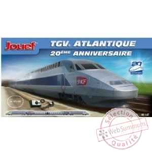 Train electrique tgv atlantique 20eme anniversaire jouef hj1029 hj1025