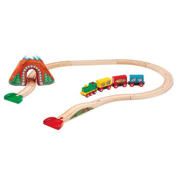 Circuit train bois a pile - Brio 33701000