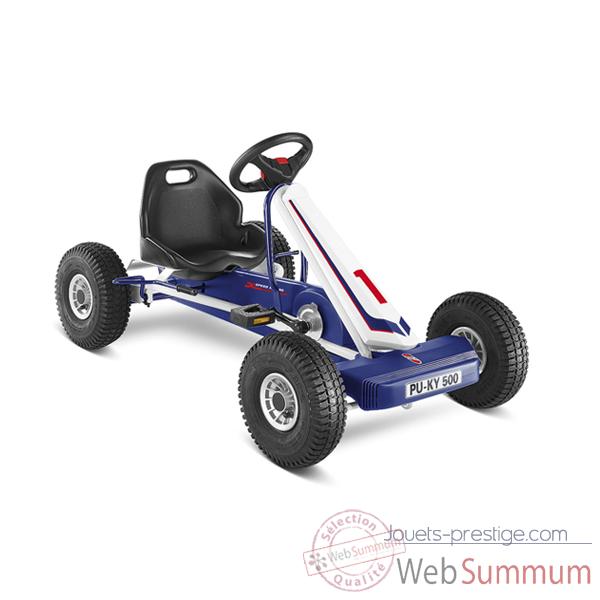 Karting � p�dales Puky Blanc Bleu F 500L