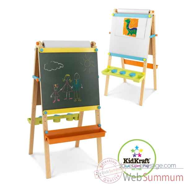 Chevalet d'artiste avec rouleau de papier KidKraft -62026