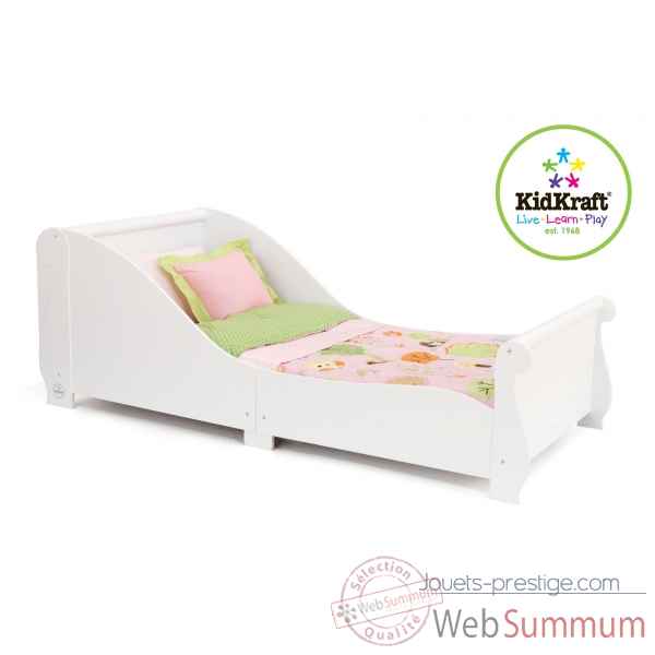 Lit traineau blanc KidKraft -86730