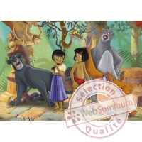 Puzzles disney le livre de la jungle 100 pcs -1 King Puzzle BJ01746A
