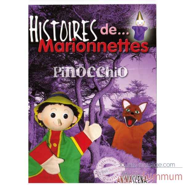 Livret histoire marionnette Pinocchio