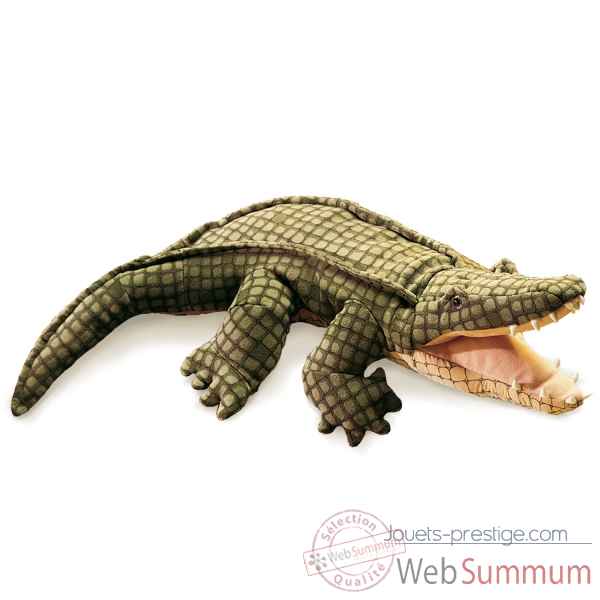 Marionnette peluche, Alligator -2130 -2