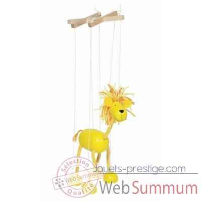 Marionnette Lion à fil en bois Goki -51868